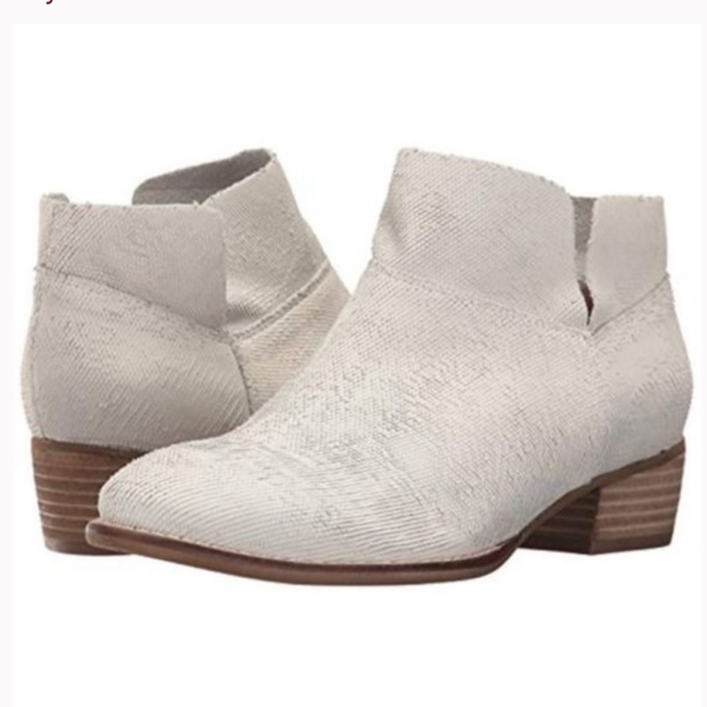 Seychelles Snare Towel Suede Bootie, White, 7.5 W
